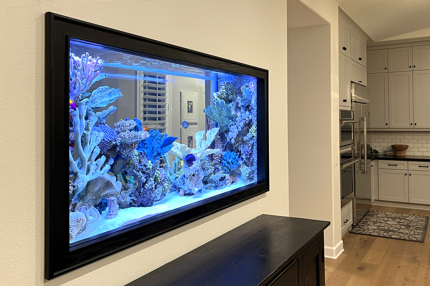 Aquarium in der Küche